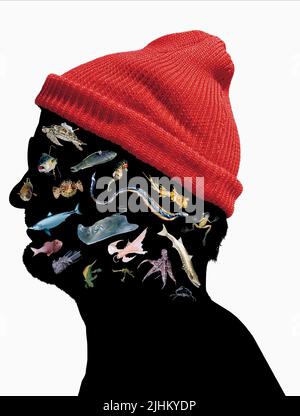 BILL MURRAY, das Leben im Wasser mit Steve Zissou, 2004 Stockfoto