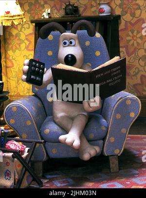 GROMIT, Wallace und Gromit'S Cracking Contraptions, 2002 Stockfoto