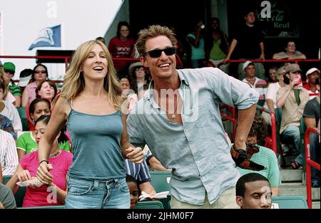 SARAH JESSICA PARKER, MATTHEW MCCONAUGHEY, AUSFALL ZU STARTEN, 2006 Stockfoto