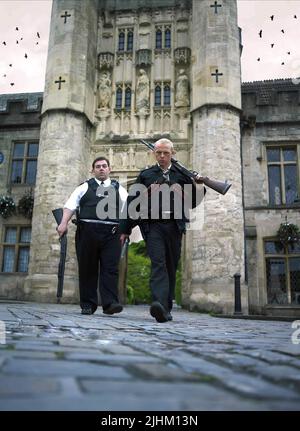 NICK FROST SIMON PEGG, HOT FUZZ, 2007 Stockfoto