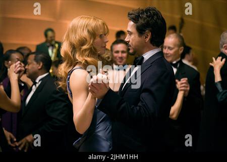 GWYNETH PALTROW, Robert Downey jr., IRON MAN, 2008 Stockfoto