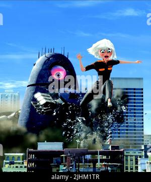 ALIEN ROBOTER, GINORMICA, Monster vs. ALIENS, 2009 Stockfoto