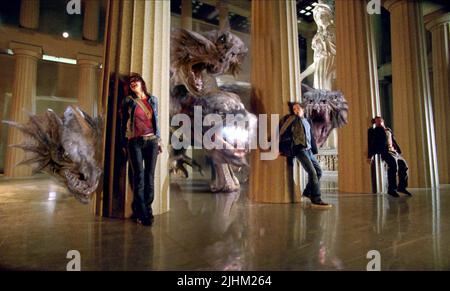 ALEXANDRA DADDARIO, LOGAN LERMAN, BRANDON T. JACKSON, Percy Jackson und die Götter: Das BLITZSCHNELLE DIEB, 2010 Stockfoto