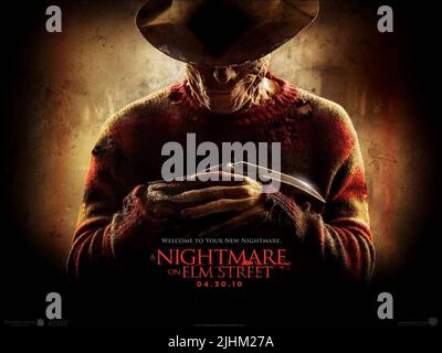 JACKIE EARLE HALEY POSTER, EIN ALBTRAUM AUF DER ELM STREET, 2010 Stockfoto