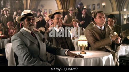 AMITABH BACHCHAN, Tobey Maguire, LEONARDO DICAPRIO, Der große Gatsby, 2013 Stockfoto