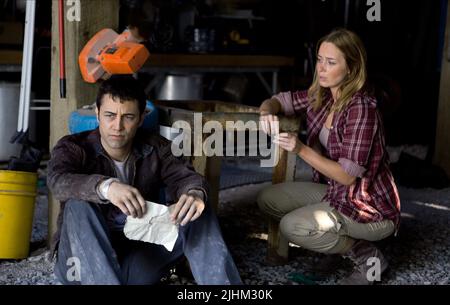 JOSEPH GORDON-LEVITT, Emily Blunt, LOOPER, 2012 Stockfoto