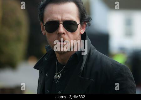 SIMON PEGG, ENDE DER WELT, 2013 Stockfoto