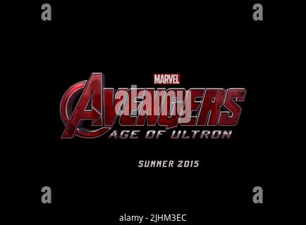 FILMPLAKAT, AVENGERS: AGE OF ULTRON, 2015 Stockfoto