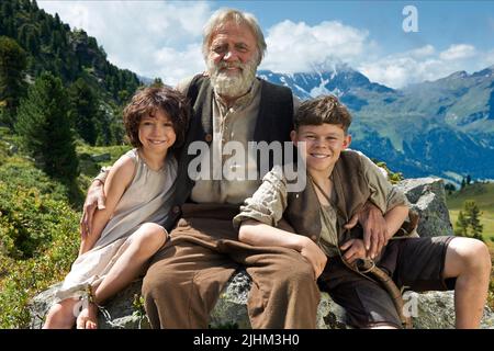 ANUK STEFFEN, Bruno Ganz, QUIRIN AGRIPPI, Heidi, 2015 Stockfoto