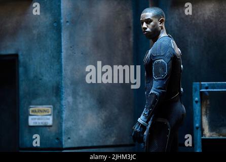 MICHAEL B. JORDAN, FANTASTIC FOUR, 2015 Stockfoto