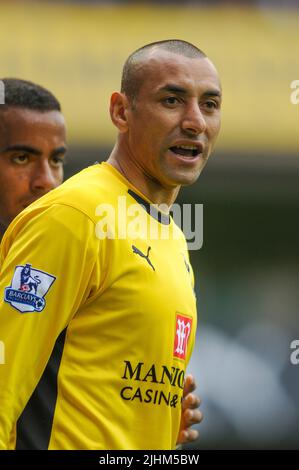 Tottenham Hotspur Torwart Heurelho Gomes Stockfoto