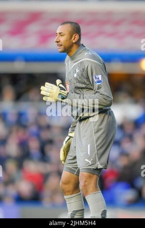 Tottenham Hotspur Torwart Heurelho Gomes Stockfoto