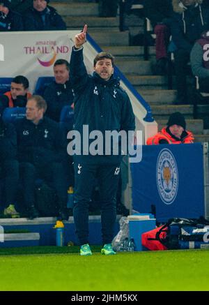 Tottenham Hotspur Manager Mauricio Pochettino Stockfoto