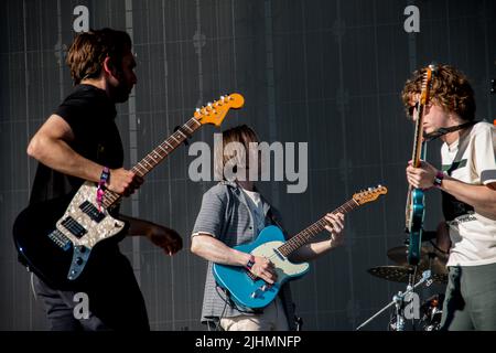 DIE SNUTS TRNSMT 2022 TAG ZWEI Stockfoto