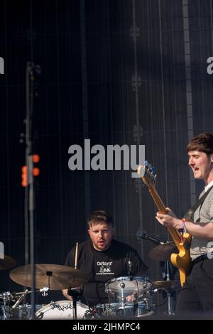 DIE SNUTS TRNSMT 2022 TAG ZWEI Stockfoto