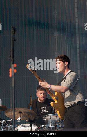 DIE SNUTS TRNSMT 2022 TAG ZWEI Stockfoto