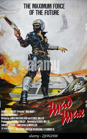 Film Poster, MAD MAX, 1979 Stockfoto