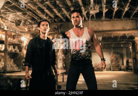 DENNIS DUN, Kurt Russell, Big Trouble In Little China, 1986 Stockfoto