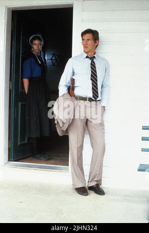 KELLY MCGILLIS, Harrison Ford, Zeugnis, 1985 Stockfoto