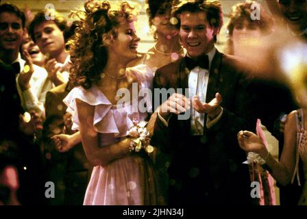 LORI SINGER, Kevin Bacon, FOOTLOOSE, 1984 Stockfoto