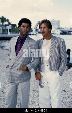 PHILIP MICHAEL THOMAS, Don Johnson, MIAMI VICE, 1984 Stockfoto