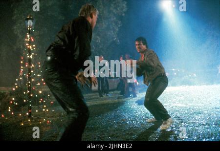 GARY BUSEY, MEL GIBSON, Lethal Weapon, 1987 Stockfoto