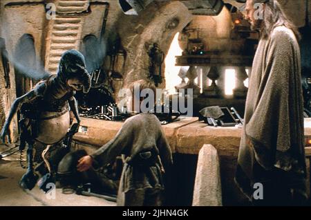 WATTO, Jake Lloyd, Liam Neeson, Star Wars: Episode I - Die Dunkle Bedrohung, 1999 Stockfoto