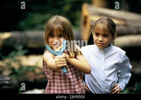 MARY-kate Olsen, Ashley Olsen, BRAUCHT ES ZWEI, 1995 Stockfoto