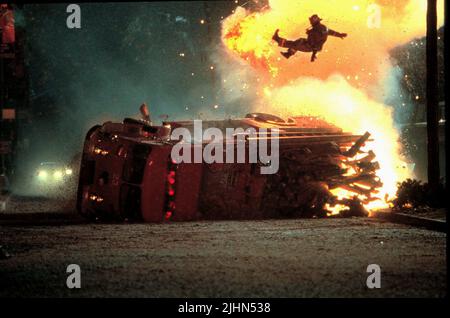 FIRE ENGINE explodiert, Vulkan, 1997 Stockfoto