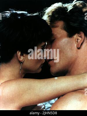 DEMI MOORE, Patrick Swayze, Ghost, 1990 Stockfoto