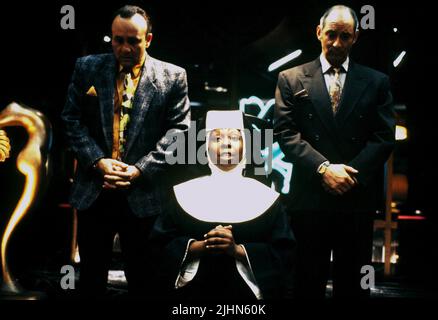 ROBERT MIRANDA, Whoopi Goldberg, RICHARD PORTNOW, SISTER ACT, 1992 Stockfoto