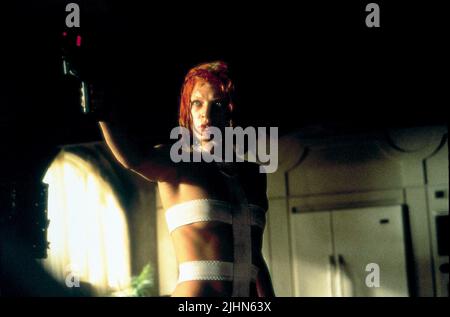 MILLA JOVOVICH, das fünfte Element, 1997 Stockfoto