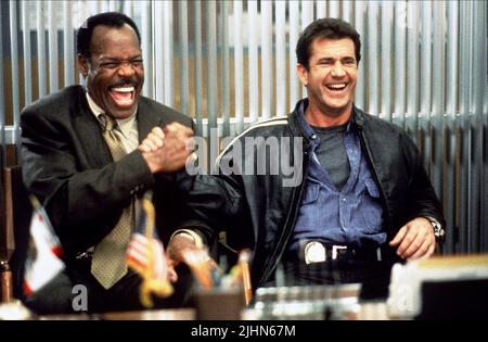 DANNY GLOVER, MEL GIBSON, Lethal Weapon 4, 1998 Stockfoto