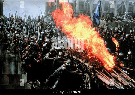 Kampf, DER BOTE: DIE GESCHICHTE VON JEANNE D'ARC, 1999 Stockfoto