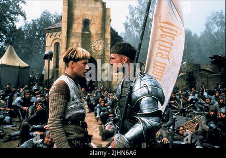 MILLA JOVOVICH, Pascal Greggory, DER BOTE: DIE GESCHICHTE VON JEANNE D'ARC, 1999 Stockfoto