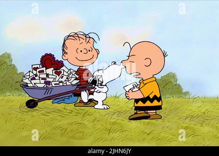 LINUS, Snoopy, Charlie Brown, Charlie Brown VALENTINE, 2002 Stockfoto