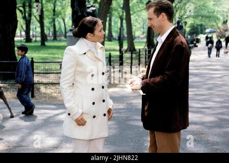 JENNIFER LOPEZ, Ralph Fiennes, MAID IN MANHATTAN, 2002 Stockfoto