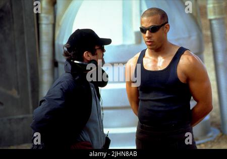 DAVID TWOHY, VIN DIESEL, PITCH BLACK, 2000 Stockfoto