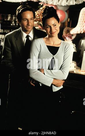 DAVID DUCHOVNY, Minnie Driver, KEHRT UM ZU MIR, 2000 Stockfoto