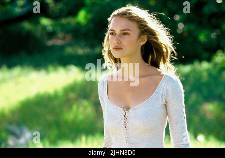 KEIRA KNIGHTLEY, PIRATEN DER KARIBISCHEN MEERE: DER FLUCH DER BLACK PEARL, 2003 Stockfoto