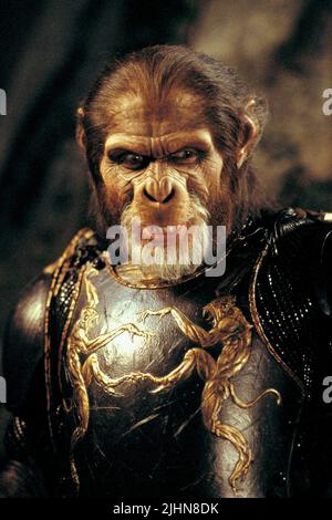 TIM ROTH, Planet der Affen, 2001 Stockfoto