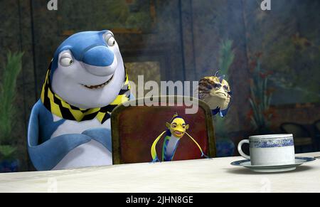 LENNY, Oscar, Sykes, Shark Tale, 2004 Stockfoto