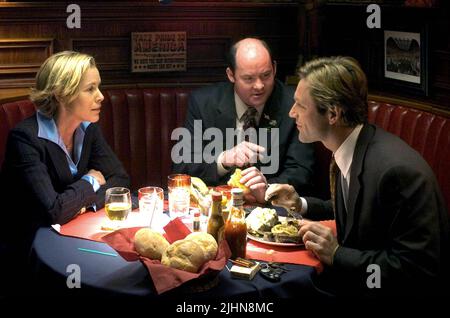 MARIA BELLO, David Koechner, Aaron Eckhart, danke, dass Sie rauchen, 2005 Stockfoto