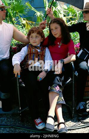 DARYL SABARA, ALEXA VEGA, SPY KIDS, 2001 Stockfoto