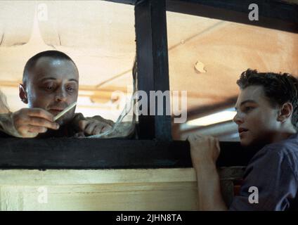 ROBERT CARLYLE, LEONARDO DICAPRIO, der Strand, 2000 Stockfoto