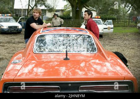 SEANN WILLIAM SCOTT, Johnny Knoxville, die Herzöge von Hazzard, 2005 Stockfoto