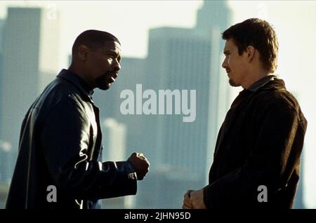 DENZEL WASHINGTON, Ethan Hawke, Training Day, 2001 Stockfoto