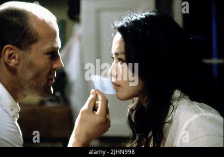 JASON STATHAM, QI SHU, DER TRANSPORTER, 2002 Stockfoto