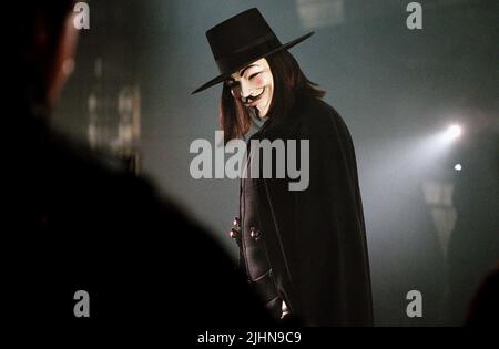 HUGO WEAVING, V wie Vendetta, 2005 Stockfoto