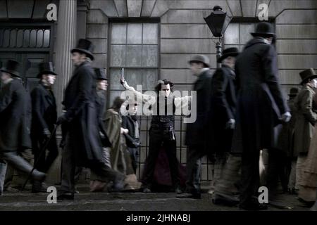 JOHNNY DEPP SWEENEY TODD: DER DÄMON BARBIER der Fleet Street, 2007 Stockfoto